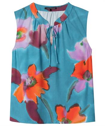 Luisa Cerano Bluse Hibiskusblüte