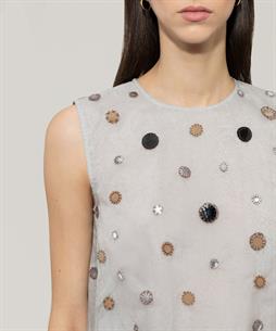 Luisa Cerano Bluse Organza