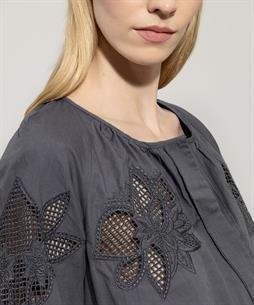 Luisa Cerano Bluse Stickerei