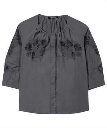 Luisa Cerano Bluse Stickerei