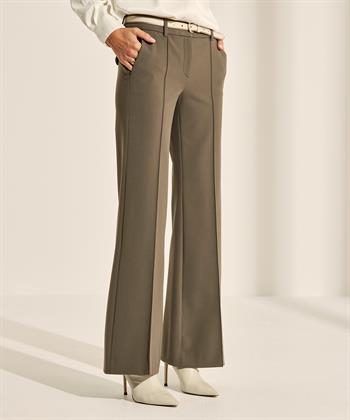 Luisa Cerano Bootcut-Hose mit Teilnaht
