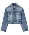 Luisa Cerano denim Jacke Fransen