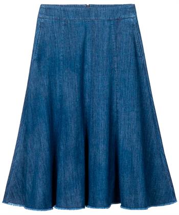 Luisa Cerano Denim Rock Fransen