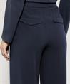 Luisa Cerano Hose aus Krepp mit weitem Bein