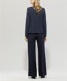 Luisa Cerano Hose aus Krepp mit weitem Bein