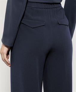 Luisa Cerano Hose aus Krepp mit weitem Bein