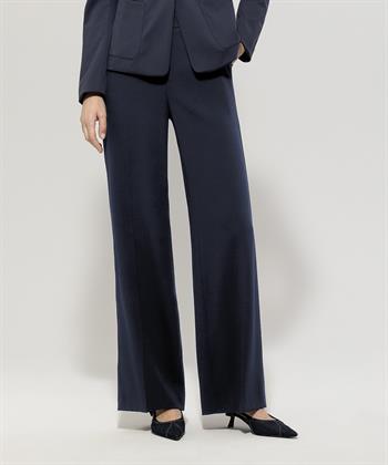 Luisa Cerano Hose aus Krepp mit weitem Bein