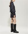 Luisa Cerano Jeansjacke Pailletten Blumen