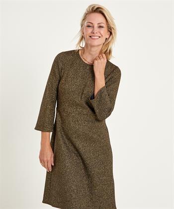 Luisa Cerano Kleid Metallic-Lurex