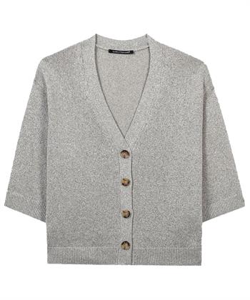 Luisa Cerano kort vestje lurex