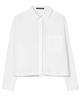 Luisa Cerano kurze Popeline-Bluse