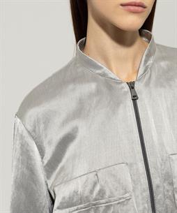 Luisa Cerano Metallic Bomberjacke