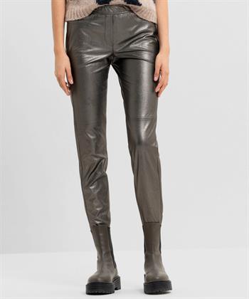 Luisa Cerano Metallic Hose Vegan Leder