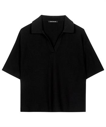 Luisa Cerano Poloshirt gestrickt