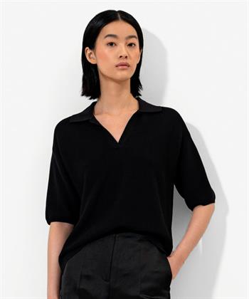 Luisa Cerano Poloshirt gestrickt
