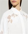 Luisa Cerano Popeline Bluse Stickerei