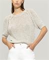 Luisa Cerano Pullover aus einer Leinenmischung
