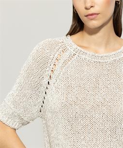 Luisa Cerano Pullover aus einer Leinenmischung
