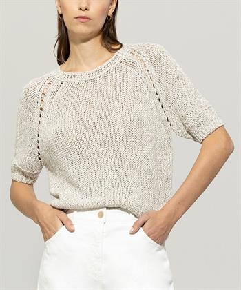 Luisa Cerano Pullover aus einer Leinenmischung