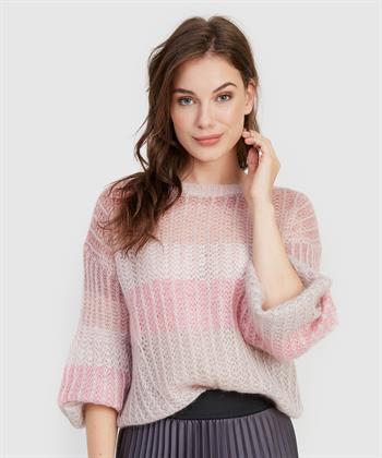 Luisa Cerano Pullover gestreift Mohair
