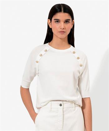 Luisa Cerano Pullover Knöpfe
