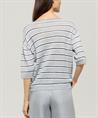 Luisa Cerano Pullover Leinenmischung gestreift