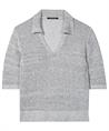 Luisa Cerano Pullover Leinenmischung Lurex