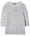 Luisa Cerano Pullover Lurex Streifen