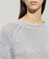 Luisa Cerano Pullover Lurex Streifen
