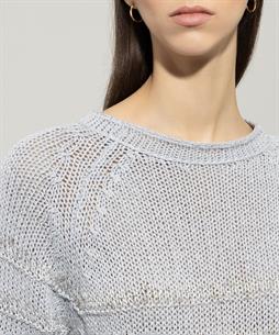 Luisa Cerano Pullover Lurex Streifen