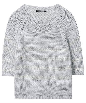 Luisa Cerano Pullover Lurex Streifen
