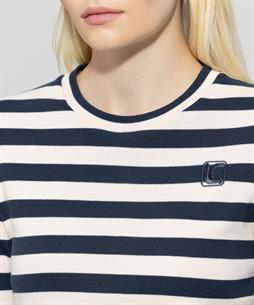 Luisa Cerano Punta-Strickpullover gestreift