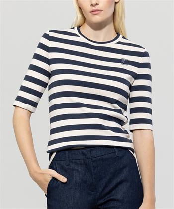 Luisa Cerano Punta-Strickpullover gestreift