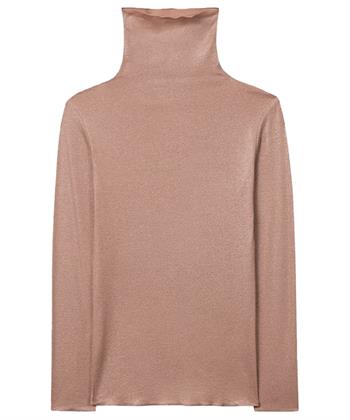 Luisa Cerano Rollkragenshirt Lurex