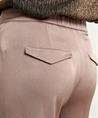 Luisa Cerano schwere seidige Hose weitem Bein