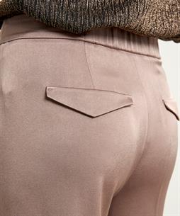 Luisa Cerano schwere seidige Hose weitem Bein