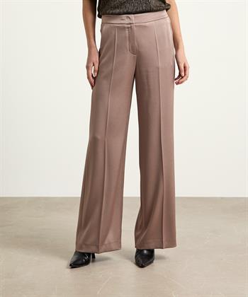 Luisa Cerano schwere seidige Hose weitem Bein