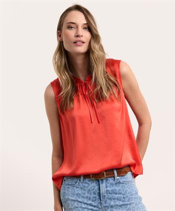 Luisa Cerano Seidenbluse Kordelzug