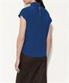 Luisa Cerano Seidenbluse mit Rundhalsausschnitt