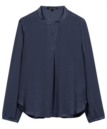 Luisa Cerano Seidenbluse mit Schlitz
