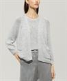 Luisa Cerano Strickjacke Lurex