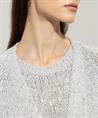 Luisa Cerano Strickjacke Lurex