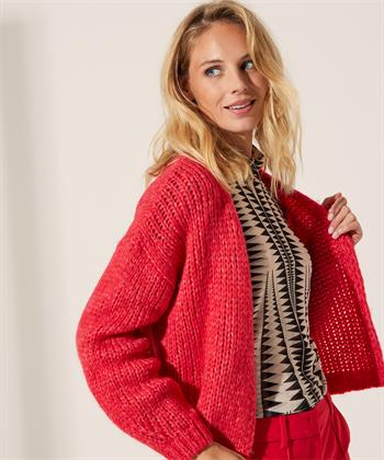 Luisa Cerano Swagger Strickjacke Wollmischung