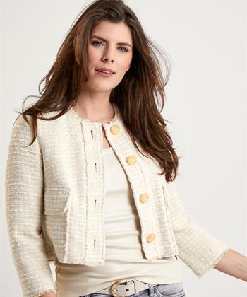 Luisa Cerano Tweed Blazer