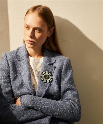 Luisa Cerano Tweed-Blazer