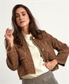 Luisa Cerano Tweed-Jacke aus Wollmischung Lurex