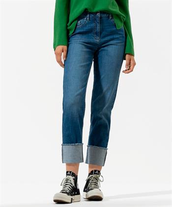 Luisa Cerano verkürzte Jeans Wrap