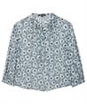 Luisa Cerano voile blouse margriet bloemen