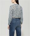 Luisa Cerano voile blouse margriet bloemen