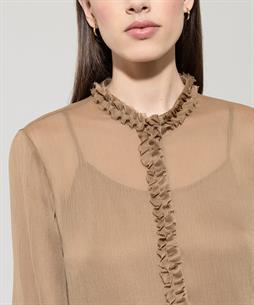 Luisa Cerano voile blouse roezel randje